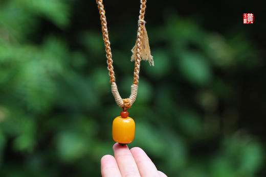 【云裳】蜜蜡桶珠项链 商品图0