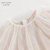 马克珍妮女童丝绒网纱拼接连衣裙 宝宝裙子2024年秋冬新款241109 商品缩略图3