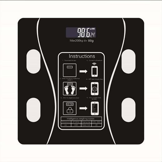 【从“心”开始，改变由内而外~】体脂称 蓝牙APP智能称 人体秤体重秤USB充电体脂称-QQ 商品图6