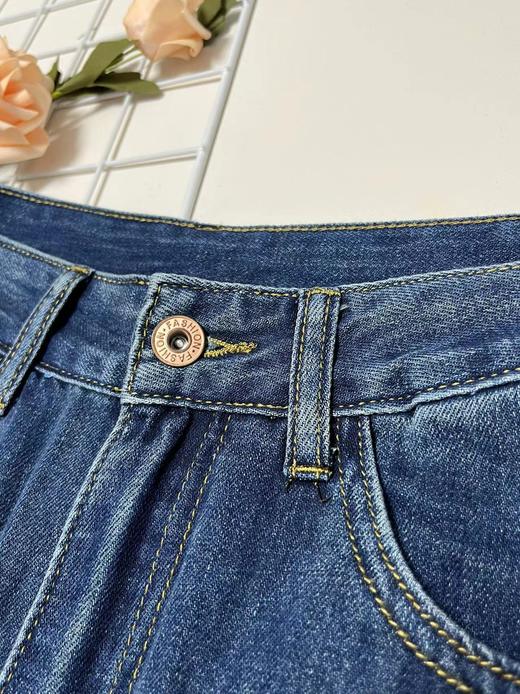 4.2特 春季特卖【牛仔裤】  牛仔系➡️ 超舒服 棉➕再生纤维6010超软料直筒裤-喜出 商品图4