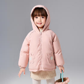 笛莎Deesha 童装女童羽绒服2024冬季新款棉服外套