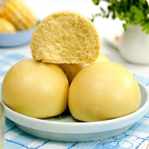 富世康玉米馒头620克/袋 粗粮杂粮窝窝头儿童早餐方便速食花卷饽饽 商品图0