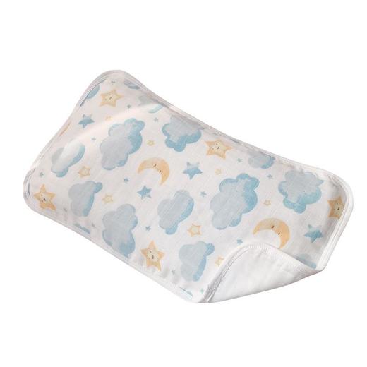 八层纱竹棉婴儿纱布枕巾 儿童枕头巾 新生儿宝宝云片枕 枕垫低枕 商品图4