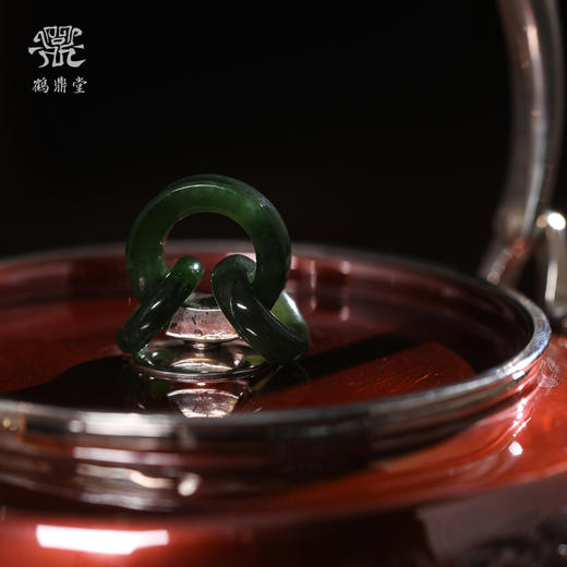 鹤鼎堂银壶于渚系列天保錾刻龙诗句汤沸（缺货） 商品图3