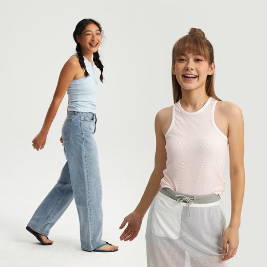 oneup双层网眼弹力背心 商品图4