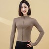 跃牌【瑜堂系列】高弹立领修身健身服显瘦瑜伽上衣运动外套MTWT01 商品缩略图3