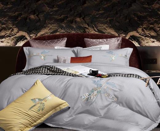 100s铂金全棉加厚磨毛刺绣四件套G117900051 商品图7