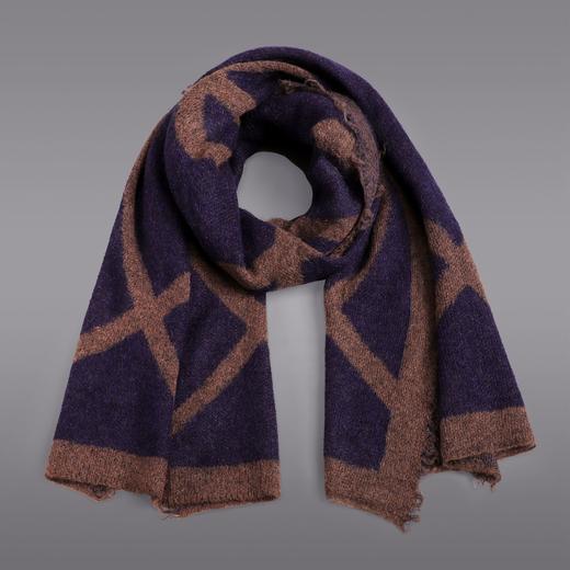 时尚马海毛围巾 商品图1