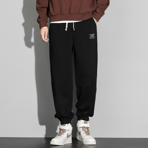 【新款DQ】大依优型大码束脚休闲长裤男舒适休闲简约百搭加肥加大男装潮款 商品图0