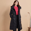 EITIE爱特爱冬季新款连帽百搭纯色女中长款羽绒服7611318 商品缩略图8