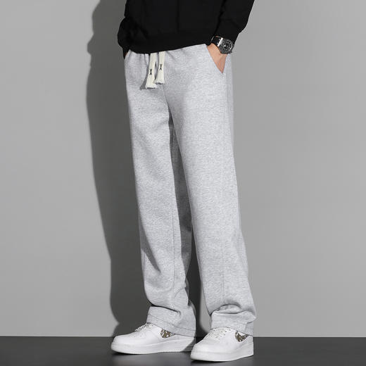 【新款DQ】大依优型大码直筒休闲长裤男舒适休闲简约百搭加肥加大男装潮款 商品图2