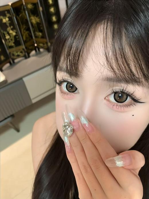 kikicon 月抛美瞳  酒心可可 直径14.5mm 着色14.2mm 商品图9