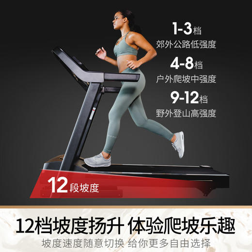 美国sole速尔F60new跑步机家用健身静音折叠多功能健身房专用 商品图0