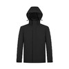 【拒水羽绒】柒牌可卸连帽羽绒服男士冬季新品通勤保暖防寒厚外套	127E70810 商品缩略图4