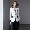 IWY/黑白撞色西装女简约通勤上班族正装职业套装律师工作西装套装CP1951 商品缩略图0