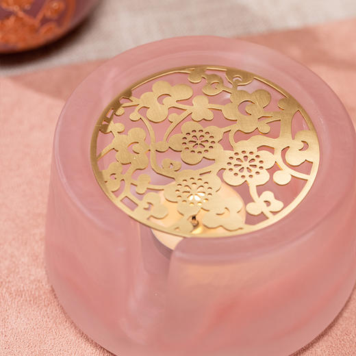 朱炳仁丨梅烦恼/放青松 铜壶 茶礼套装 230ml 预售中，预计付款7天发货 商品图4