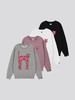Mood Like Me/MWY2412/摇粒绒圆领粉猫咪卫衣 商品缩略图4