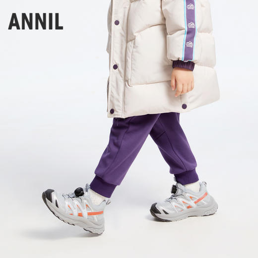 男童海岛绒保暖夹裤冬季新款安奈儿童装实体店同款XB446838 商品图2