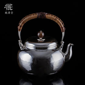 鹤鼎堂银壶于野系列月出汤沸（银色）（缺货）
