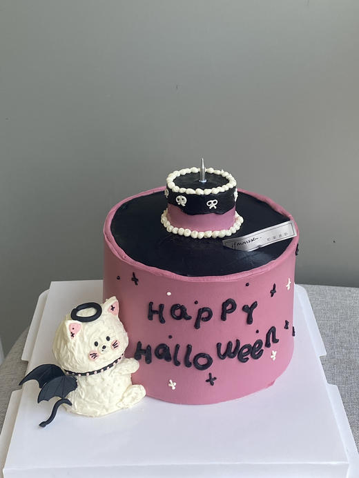 「节日特别款」黑紫色系幽灵小猫咪 商品图0