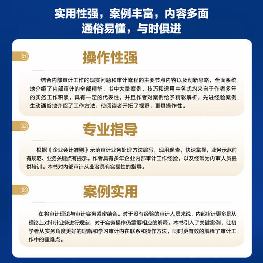 企业内部审计实务详解 审计程序 实战技法 案例解析 第2版 2024年新版内部审计书籍 依据中国内部审计准则基本规范编写 商品图3