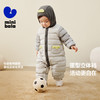 迷你巴拉羽绒连体衣白鸭绒保暖婴儿外出哈衣冬装爬服新款 商品缩略图1