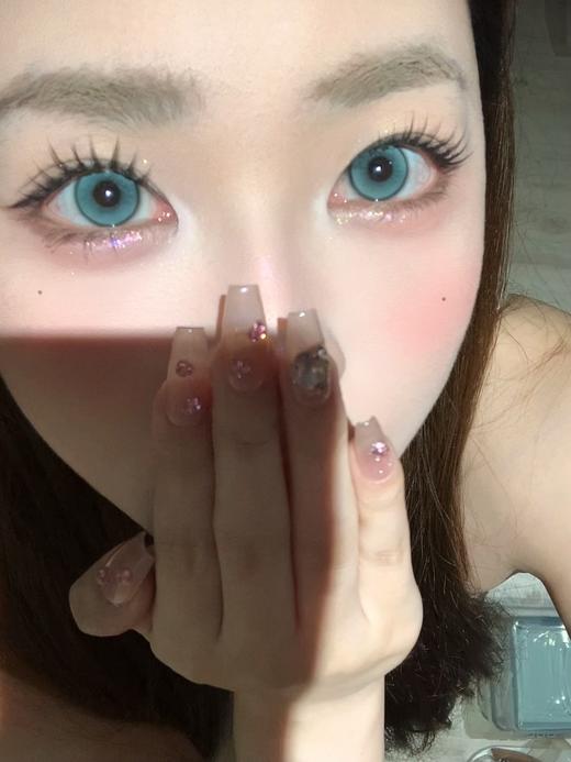 kikicon 月抛 柳绿溪川 直径14.5mm 着色14.1mm 商品图2