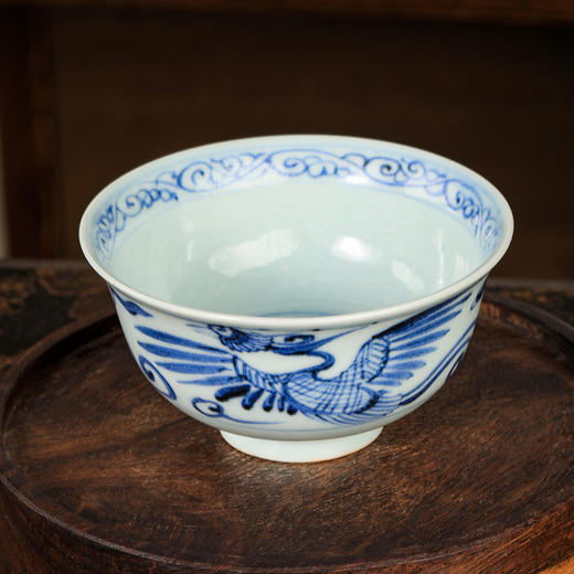 溪兰仰元-双凤暗刻龙纹杯（周棋稳） 商品图1