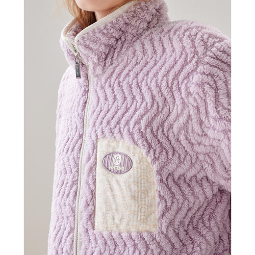 芬腾【范丞丞同款】情侣睡衣珊瑚绒秋冬加厚女士套装大码家居服男 商品图2