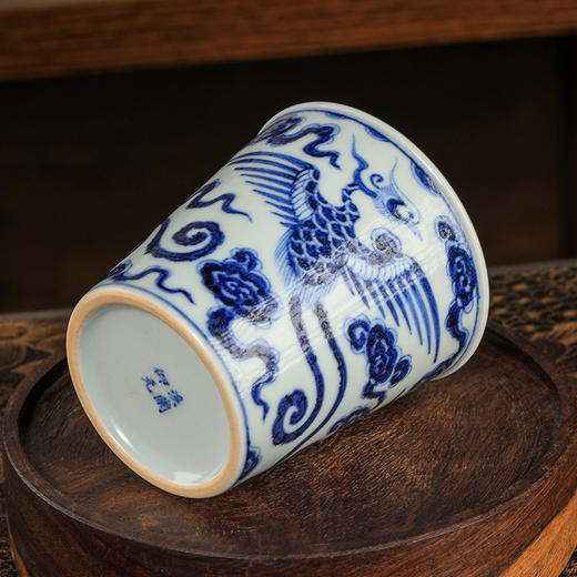 溪兰仰元-凤纹可乐杯 商品图3