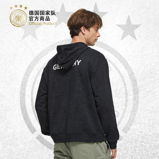 【官方正版】德国国家队 | 胶印队徽字母印花工艺运动休闲卫衣 商品图1