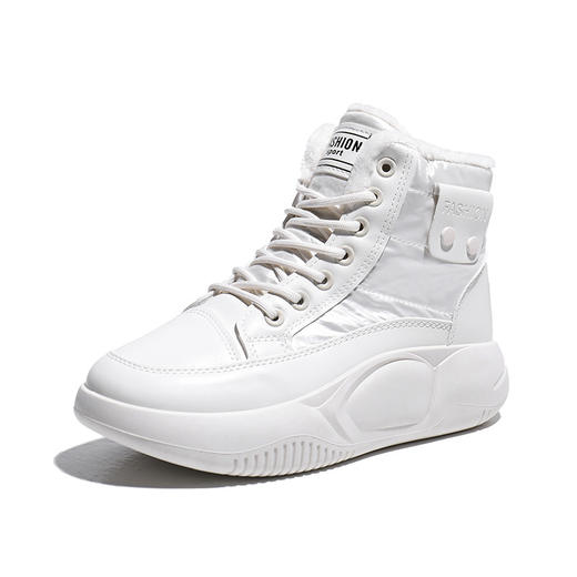 【女式大棉鞋】冬季新款 加绒百搭女学生潮 保暖厚底休闲雪地靴 商品图4