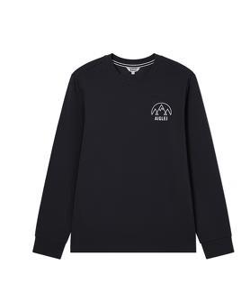 法国AIGLE男长袖T恤黑色AP361 商品图0