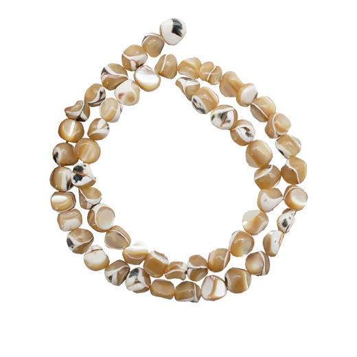 珍珠石7mm珠料意卡米诺手串念珠单颗珠子散珠半成品 商品图1