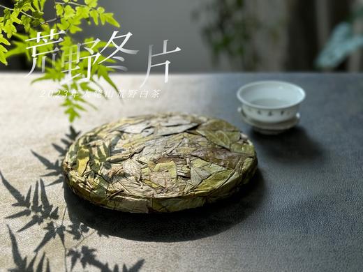 【珍藏级茶饼】2023荒野冬片饼，诞生在隆冬季节的冰沁汤水与深长竹叶香，每一饼，都藏着最深的冬（1饼收藏装） 商品图1