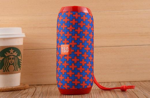 【畅享音悦，无惧水溅~】TG117防水无线蓝牙 可通话便携式插卡音响 运动低音炮礼品音箱 家用无线音箱-QQ 商品图8