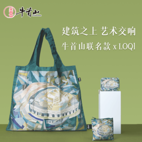 牛首山文创&LOQI联名环保万用袋通勤百搭多功能单肩包男女同款