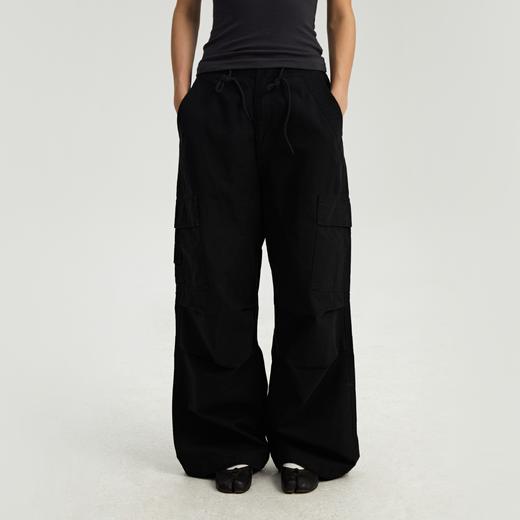 oneup格子工装伞兵裤 商品图3