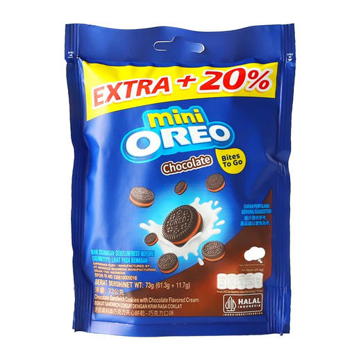 奥利奥原味袋装73g 商品图1