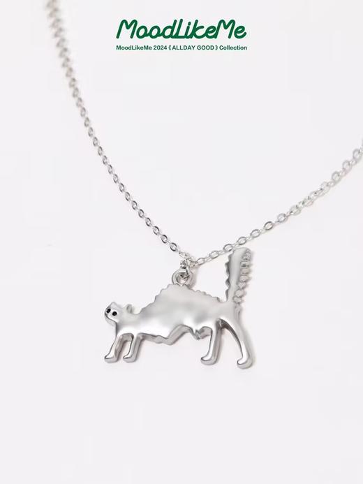 Mood Like Me/MPS2414/炸毛猫咪可爱金属合金项链 商品图0