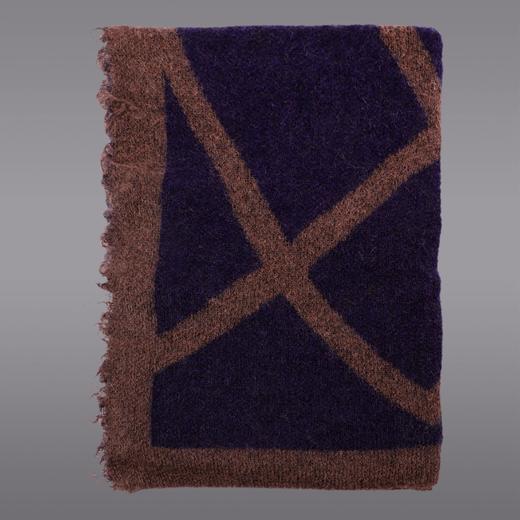 时尚马海毛围巾 商品图0