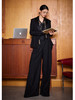 J83A2954A颈袖添香2019秋冬新款时尚修身气质羊毛西装女士一粒扣职业装套装J83A2954A 商品缩略图3