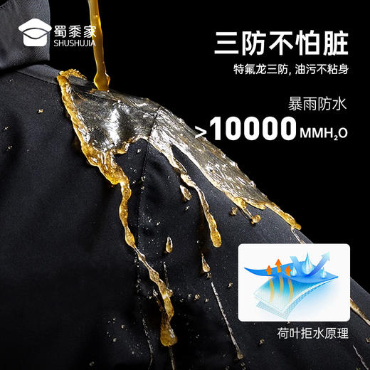 【轻量硬壳户外透气三合一冲锋衣】防水防污休闲外套男女同款户外登山服外套 FT408 商品图3