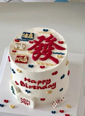發字蛋糕