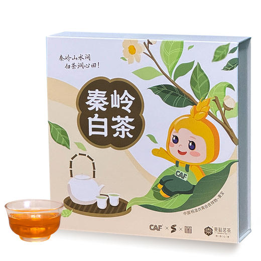 【质农】中国杨凌农高会联名款 秦岭高山白茶357克盒装 醇厚甘爽  滋味浓厚 商品图4