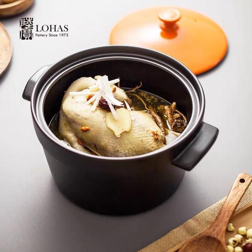 陆宝彩色陶瓷锅煮饭煲汤家用节能时尚单盖陶瓷锅砂锅送礼 洋风乐彩锅 商品图1