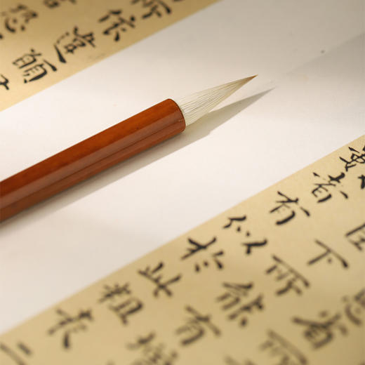 清华升级款丨兼毫行草小楷中楷二王经书选用毛笔精选毫毛 商品图2