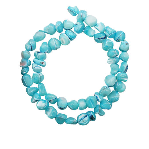 珍珠石7mm珠料意卡米诺手串念珠单颗珠子散珠半成品 商品图3