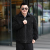 【雪尼尔】【新款DTX】大依优型大码加绒雪尼尔夹克外套加肥加大肥佬休闲上衣男士胖子秋冬 商品缩略图5