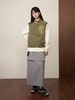 Mood Like Me/MWT2408/摇粒绒拼接格子立领保暖马甲 商品缩略图3
